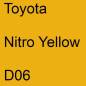 Preview: Toyota, Nitro Yellow, D06.